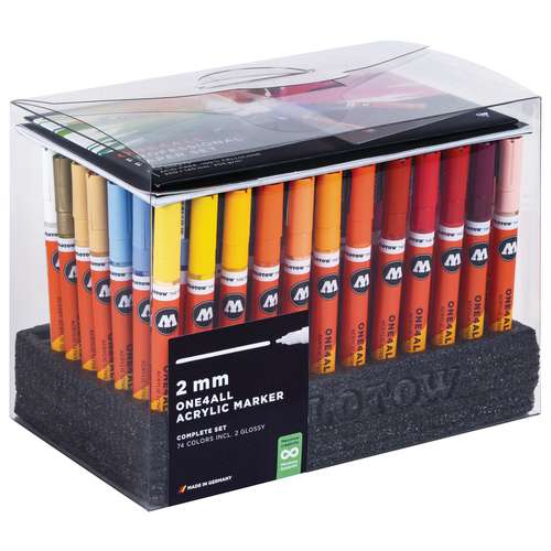 MOLOTOW™ ONE4ALL Acrylmarker 127HS Complete Set, 2024 Edition 