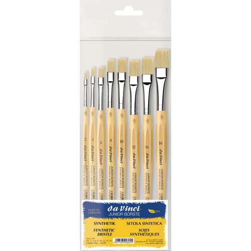 Set de brosses synthétiques JUNIOR DA VINCI, série 3529 