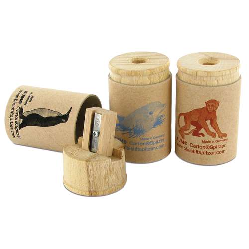 Taille-crayon avec boitier KUM®, motif d´animal 