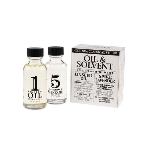 Set huile de lin et nettoyant lavande Chelsea 