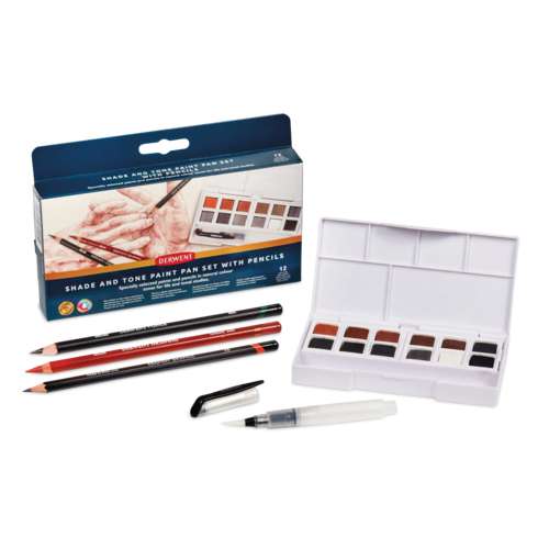 DERWENT Shade & Tone Paint Pan Set 