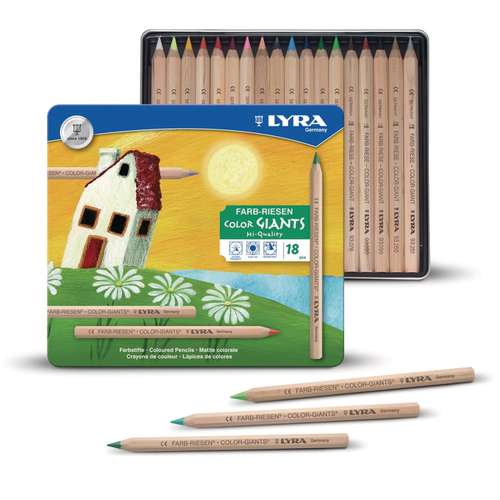 Crayons de couleur géants Lyra 