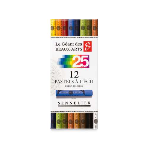 Coffret de 12 pastels à l'écu Sennelier - Edition Spéciale 25 ans 