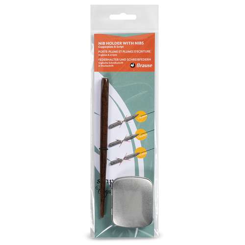 Pochette écriture anglaise et scripte Brause 