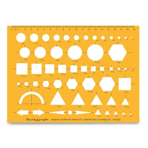 Graph'it Studygraph Multisymbol-Schablone 