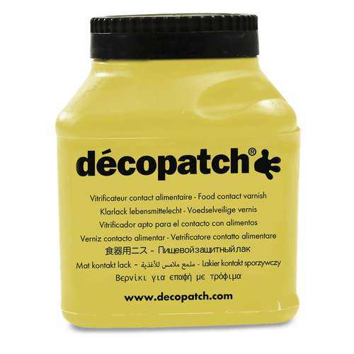 Vernis contact alimentaire Decopatch 