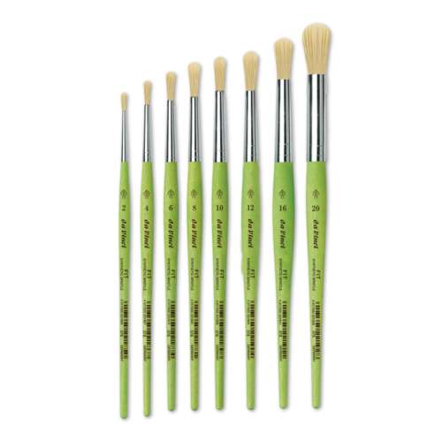 da Vinci FIT SYNTHETIC BRISTLE, Serie 378, rund 