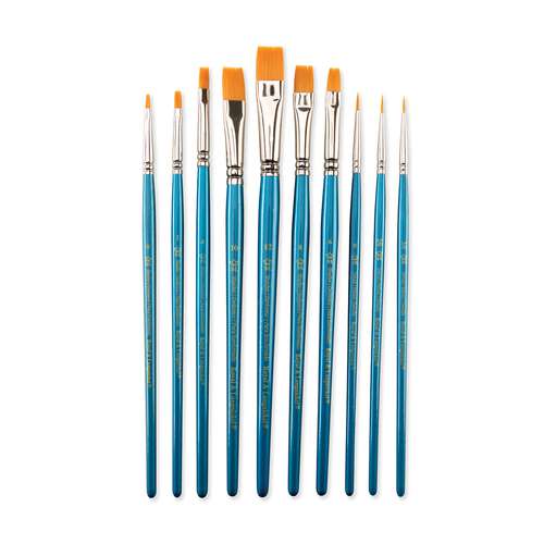 Royal & Langnickel® Gold Taklon Shader Pinselset RSET-9537 