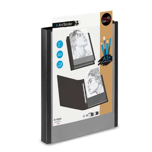 VIQUEL Creativ'Gallery Art'Binder Ordner, DIN A3 
