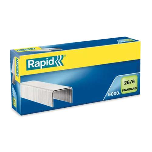 Rapid® Heftklammern 26/6 Standard, 5000 Stück 