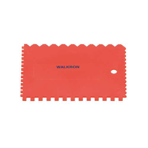 Spatule dentelée en plastique Walkron 