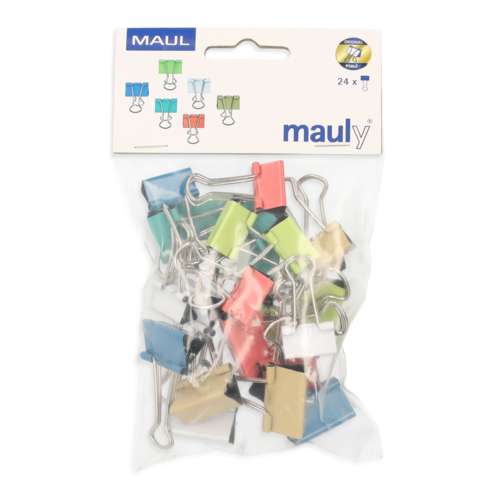 mauly© mix Foldback Clips – 24er Pack 