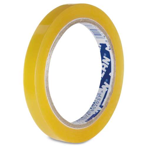 Ruban adhésif jaune transparent Milan 