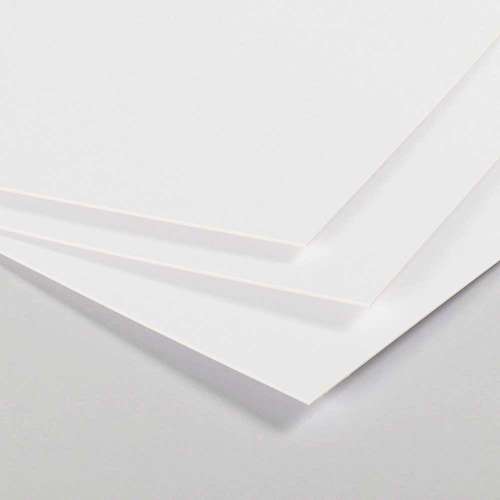 Lot de 5 cartons blanc gris 640 g/m² Cléopâtre 