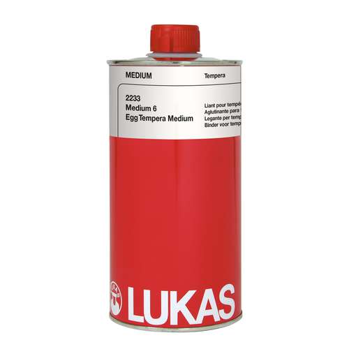 LUKAS Medium 6 Malmittel, 1 Liter 