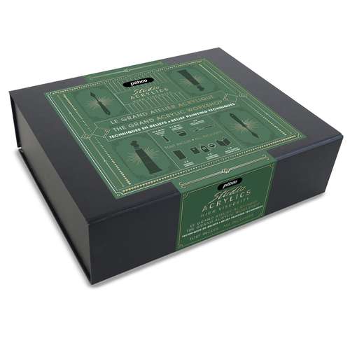 Coffret complet technique de relief Pébéo 