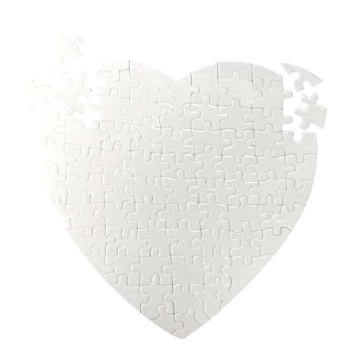 Puzzle blanc cœur Cléopâtre 