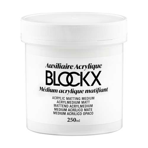 Médium acrylique matifiant Blockx 