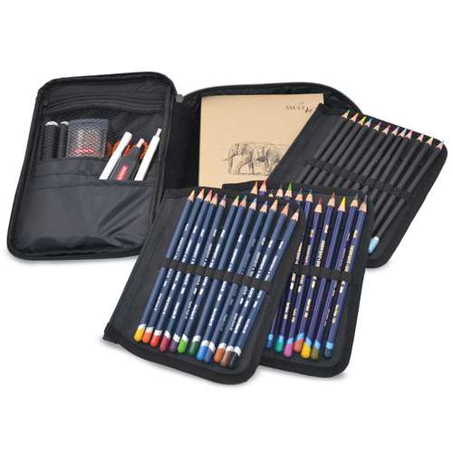 ART & GO Art Compagnon Case, Stiftetasche für über 72 Stifte 