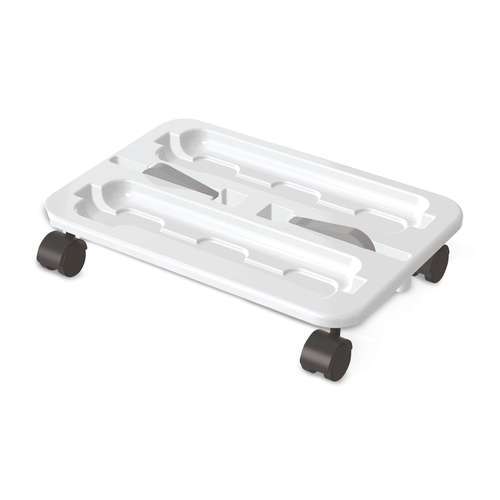 Plateau de transport à roulettes pour le Caddy Organiser Deflecto 