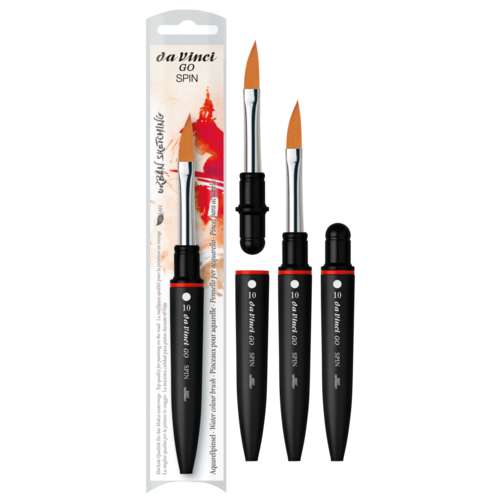 Pinceau Go Spin pointe sabre série 8887 Da Vinci 