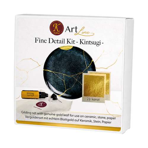 Set Kölner Fine Detail – pour dorure, calligraphie et Kintsugi 