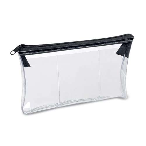 VIQUEL Collection Federtasche — flach und transparent 