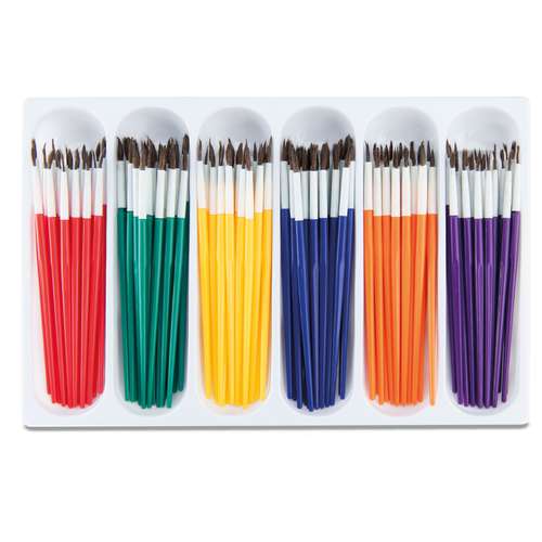 ROYAL & LANGNICKEL: Echthaar-Pinsel-Set (144-teilig) Classroom Value Pack 